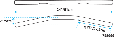 ZCP FLAT DRAG - CHROME DIMPLED (ES)
