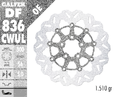 Galfer Wave RR Floating 11.8" Black (ES)