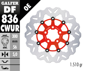 Galfer Wave RR Floating 11.8" Red (ES)