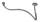 Crossover fuel line BT49-56 (BT48-65)tin (ES)