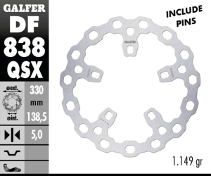 Galfer DF838 Cubiq Disc 13" (ES)