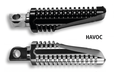 Burly Havoc pegs clear anodised (ES)
