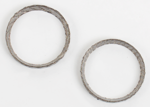 Graphite exhaust gaskets VRS02-17, pair