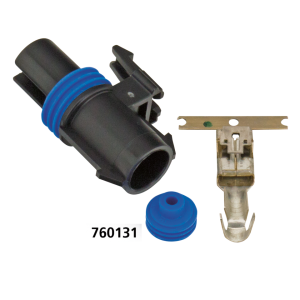 1-Pos Female Conn w/ wire seal & termina (ES)