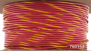 18-Gauge RED/YELLOW STRIPE 100 Spool Pr (ES)