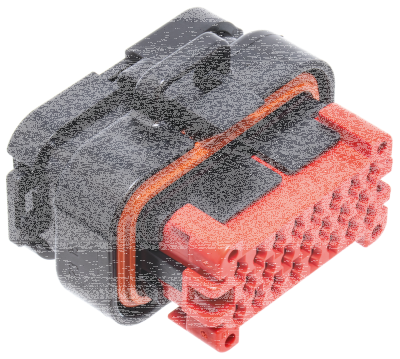23-pos AMP radio harness plug housing (ES)