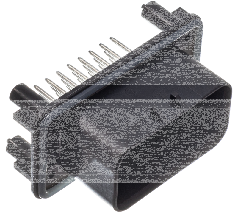 23-pos AMP radio harness socket housing (ES)