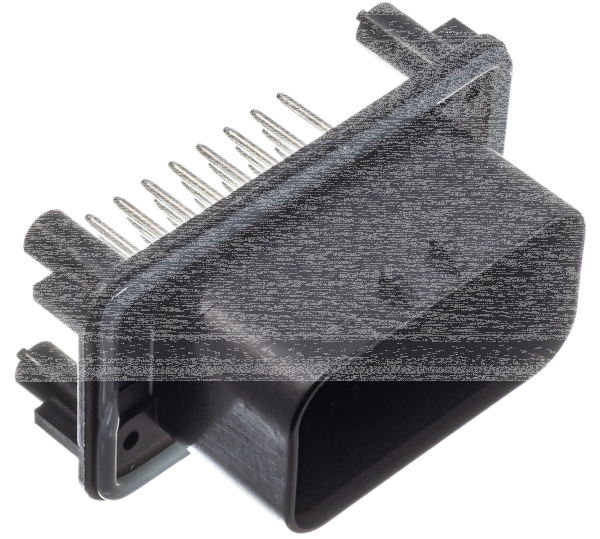 23-pos AMP radio harness socket housing (ES)
