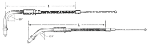 Barnett Stealth XR08 LN=41" 135° throttl (ES)