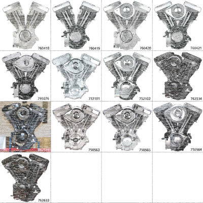 S&S V80 engine Natural no ign./no carb (ES)