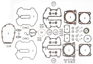 8PCK M8 VALVE STEM SEAL (ES)