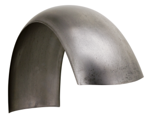 Round steel fender 16-17" wheel 180mm (ES)