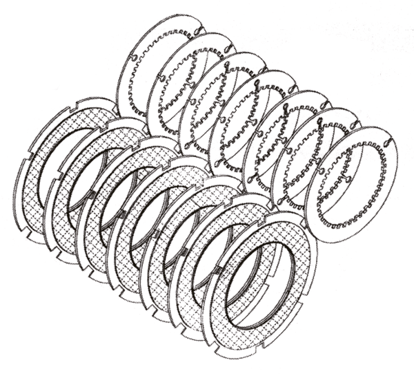 Repl. Clutch Pack for 701151 (ES)