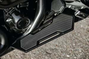 Hexa v1 DR Floorboards Black Anodized (ES)
