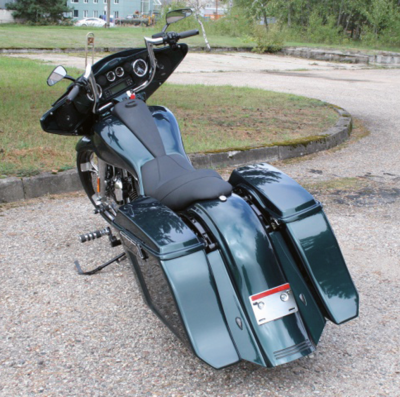 Flow stretch rear fender no exhaust (ES)