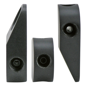 Blk.Brake Tee V-ROD 3/8"-24 UNF Convex (ES)