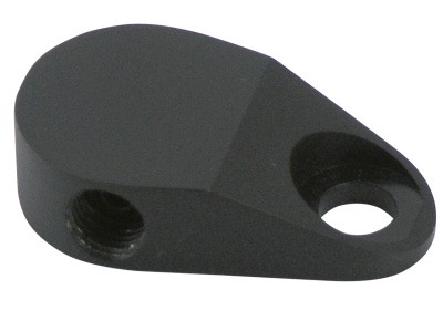 Blk.Brake Tee V-ROD 3/8"-24 UNF Convex (ES)