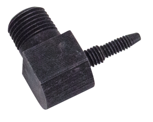 BLk Sniper 1/8NPT male 90 degree adapter (ES)