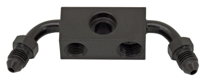 Front ABS Manifold Black Single FXD12-17 (ES)