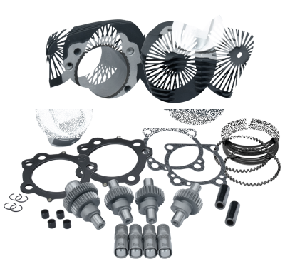 S&S Hooligan 1250 kit 1200XL00-up Black (ES)