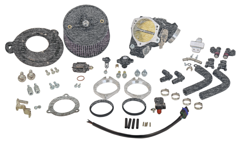 T143 70mm inductionkit FLH06-07 FXD06-17 (ES)