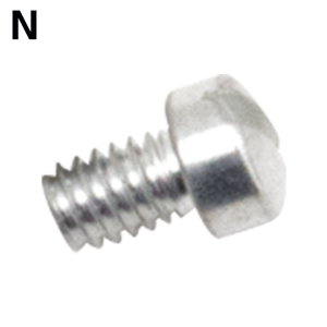 10pck Fillisterhead screw 8-32x1/4 (ES)