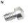 10pck Fillisterhead screw 8-32x1/4 (ES)