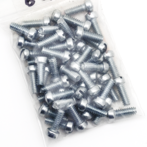 50pck Fillisterhead screw 10-24x5/8 zinc (ES)