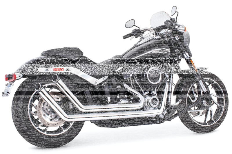 E4 UPSWEEP ST18-20 Chrome/Black (ES)