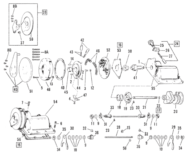 Pawl carrier BT52-79 (ES)