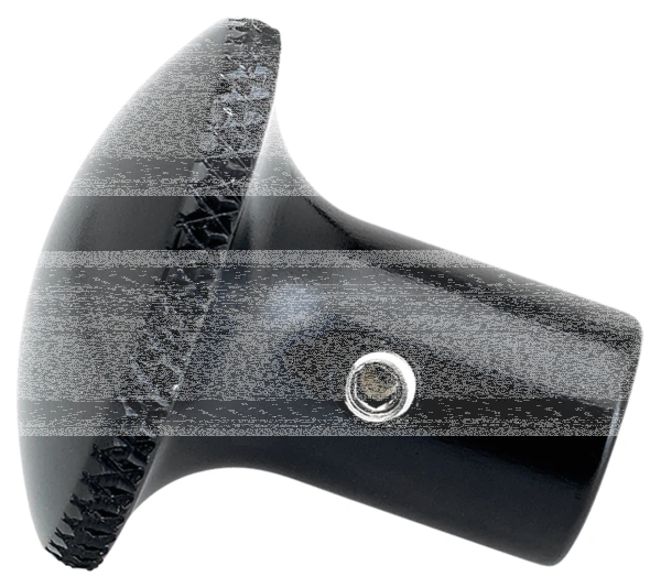 JM Choke Knob Knurled Black (ES)