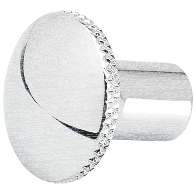 JM Choke Knob Knurled Chrome (ES)