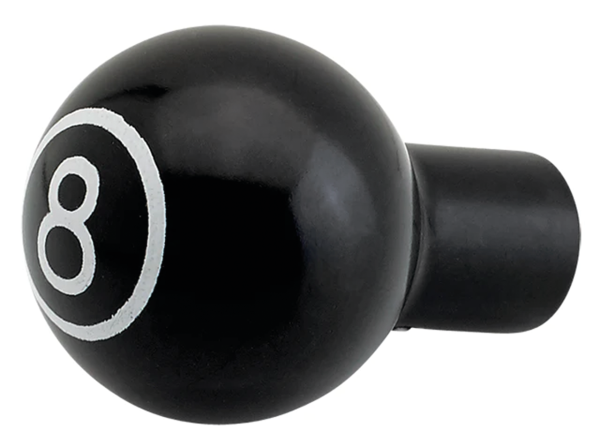 JM Choke Knob 8 Ball Black (ES)