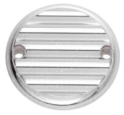 JM Timing Cover Finned Chr FLH/T17-Up (ES)