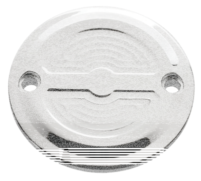 JM Timing Cover Milled Chr FLH/T17-Up (ES)