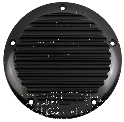 JM Derby Cover Finned Blk BT99-18 (ES)