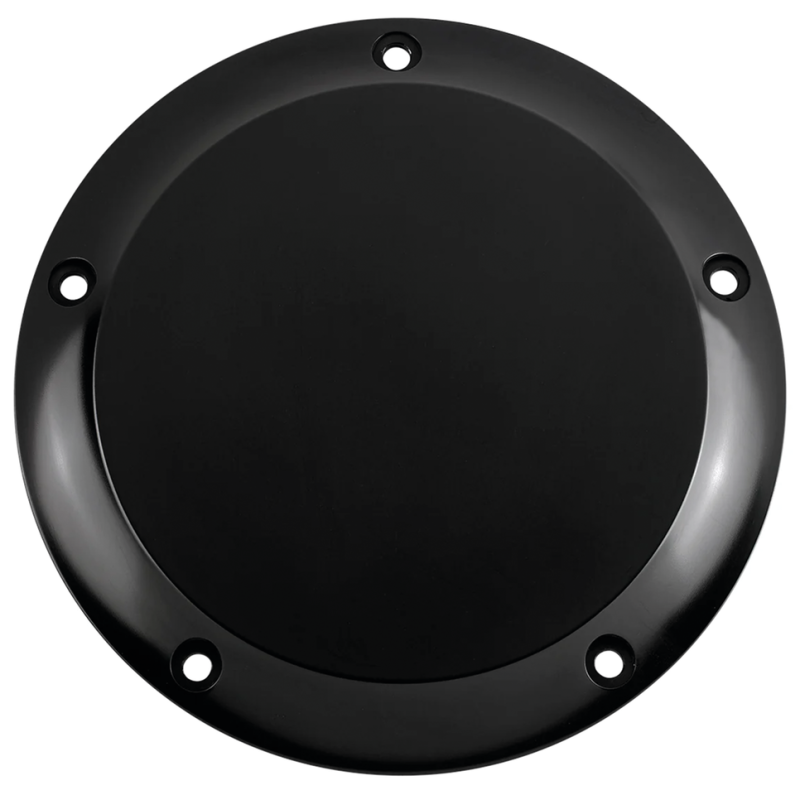 JM Derby Cover Smooth Blk FLH/T15-Up (ES)