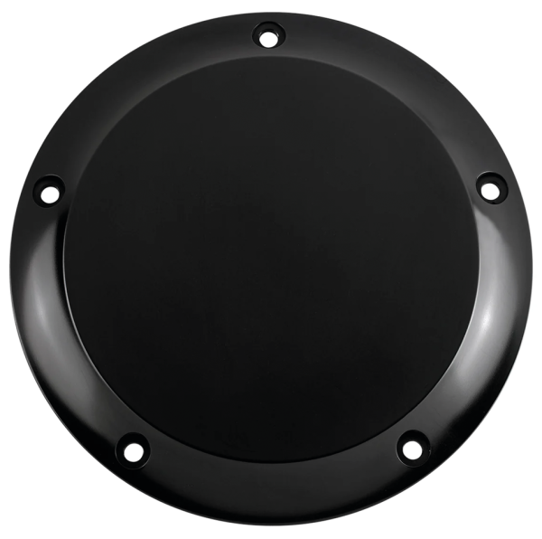 JM Derby Cover Smooth Blk FLH/T15-Up (ES)