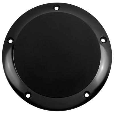 JM Derby Cover Smooth Blk FLH/T15-Up (ES)