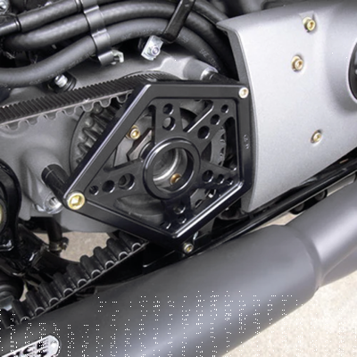 JM Sprocket Cover Black XL04-22 (ES)