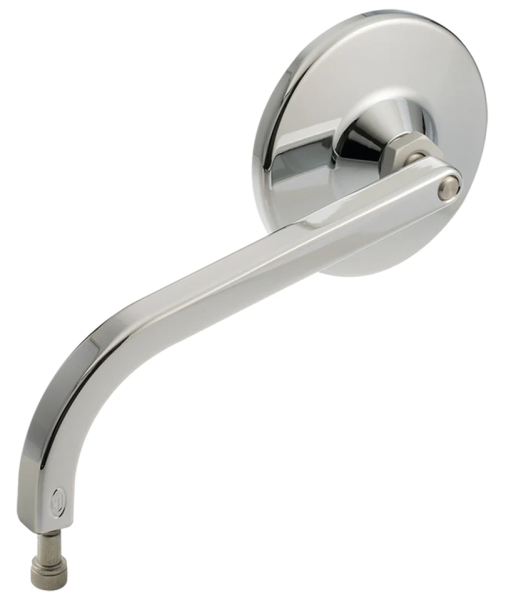 JM Mirror No. 7 Solid Long LH Chrome (ES)