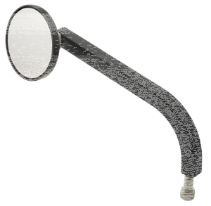 JM Mirror No. 2 Solid Long LH Black (ES)