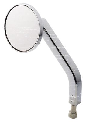 JM Mirror No. 2 Solid Short LH Chrome (ES)