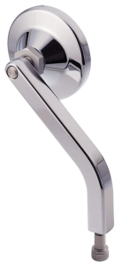 JM Mirror No. 2 Solid Short RH Chrome