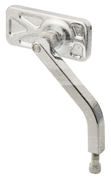 JM Mirror No. 1 Solid Short RH Chrome (ES)