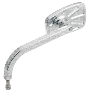 JM Mirror No. 8 Solid Long LH Chrome (ES)