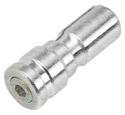 JM Bar-End Adapter 1" Silver (ES)