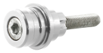 JM Bar-End Adapter Silver Bobber18-Up