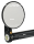 JM Bar-End Mirror 3-1/4" Stem D Black (ES)