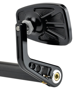 JM Bar-End Mirror Cafe Stem A Black